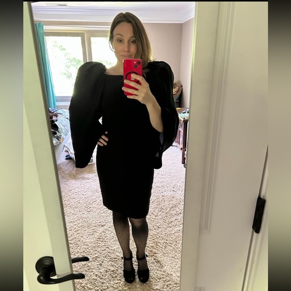 Marchesa black silk mini dress - Picture 2 of 5